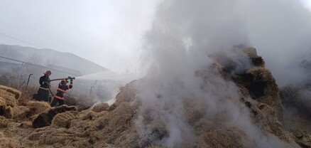 Լուսաղբյուր գյուղում հրդեհ է բռնկվել