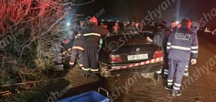 Ավտովթար՝ Շիրակի մարզում․ բախվել են «BMW»-ն և «JCB» տրակտորը․ կան վիրավորներ