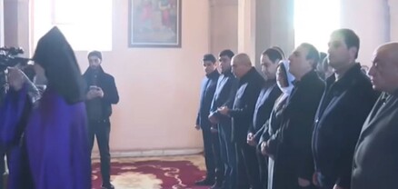 Փաշինյանի հերթական «պատարագը»՝ Այգեշատի Սուրբ Գևորգ եկեղեցում. պատարագիչն անձամբ Տեր Սիոն արքեպիսկոպոսն է