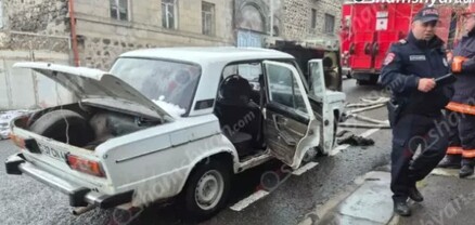 Գորիսում հրդեհ է բռնկվել «ՎԱԶ 21-06»-ում
