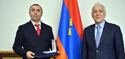 Վահագն Խաչատուրյանը պարգևատրել է Հայաստանի ֆուտզալի ազգային հավաքականի գլխավոր մարզիչին