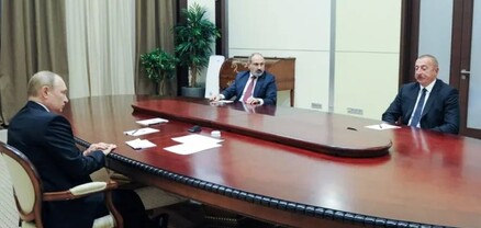 Պուտինը ոչ պաշտոնական հանդիպումներ կունենա Փաշինյանի և Ալիևի հետ