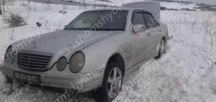  Գեղարքունիքի մարզում բախվել են «Volkswagen»-ը և «Mercedes»-ը․ վերջինը հայտնվել է ձնակույտերի մեջ․ կա վիրավոր