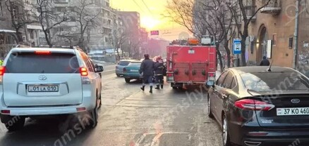 Ավտովթար՝ Երևանում. բախվել են Mercedes-ը, Jeep-ը, Nissan-ն ու Ford-ը. shamshyan.com