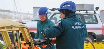 Հայաստանի և Ռուսաստանի փրկարարները համատեղ վարժանք են անցկացրել
