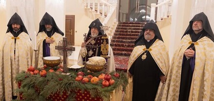Սուրբ Ծննդյան Ճրագալույցի Պատարագը Միածնաէջ Մայր Տաճարում