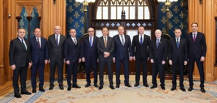 Լավրովը հանդիպում է ունեցել ԱՊՀ անդամ երկրների դեսպանների հետ․ նրանց թվում էր նաև Գուրգեն Արսենյանը