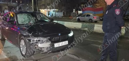 Երևանում BMW-ն վերգետնյա անցման մոտ վրաերթի է ենթարկել հետիոտնին. բժիշկներն արձանագրել են վերջինի մահը. shamshyan.com