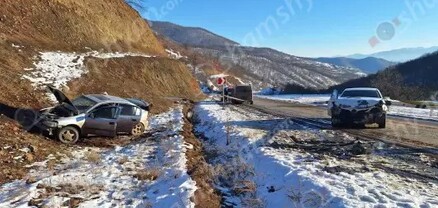Տաթև-Կապան ճանապարհին բախվել են Toyota Camry-ն և Opel Astra-ն, կա 4 վիրավոր․ shamshyan.com