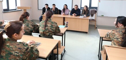 Անահիտ Մանասյանն այցելել է ՊՆ N զորամասի կանանց գումարտակ