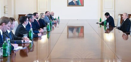 Հայաստանի և Ադրբեջանի միջև հաստատվել են առևտրային հարաբերություններ. Ալիևն՝ ԱՄՆ պատվիրակությանը