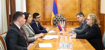 Արփինե Սարգսյանը և ՄԹ դեսպանը քննարկել են Երևան-Լոնդոն ուղիղ չվերթների հնարավորությունը