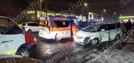 Երևանում Honda Elysion-ը գլխիվայր շրջվել է․ տարածքում հայտնաբերվել են արնանման հետքեր․ shamshyan.com