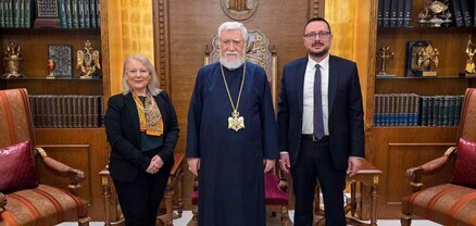 Արամ Ա Վեհափառը ԵՄ-ի կրոնական պատասխանատուի հետ հանդիպում է անցկացրել