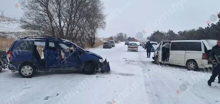 Սպիտակում բախվել են Mercedes Vito-ն ու Opel-ը. կա 6 վիրավոր