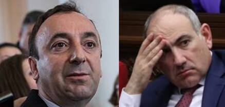 Փաշինյանն անշնորհակալ դուրս եկավ Հրայր Թովմասյանի հանդեպ