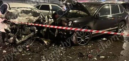 Իսակովի պողոտայում բախվել են Porsche Cayenne-ը, BYD-ն ու Opel-ը․ կա 4 վիրավոր