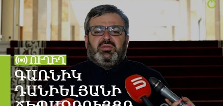 Գառնիկ Դանիելյանի ճեպազրույցը. ՈւՂԻՂ