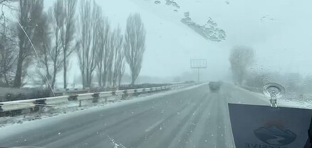 Ձյուն, բուք և ցածր տեսանելիություն. իրավիճակը Երևան-Սևան ավտոճանապարհին