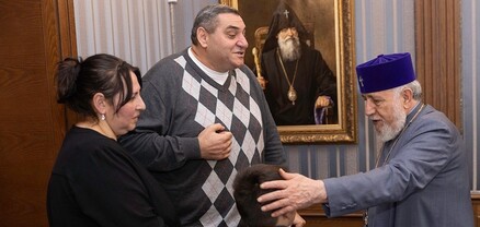Վեհափառ Հայրապետի նախաձեռնությամբ Կալկաթայում բուժվելուց հետո զինհաշմանդամը վերադարձել է