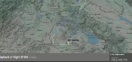 Երևան-Թբիլիսի օդանավը պտտվել է Թբիլիսիի երկնքում և վայրէջք չկատարելով՝ վերադարձել Երևան