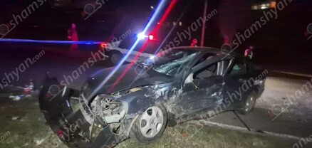 Վանաձորում բախվել են Mercedes-ը և Opel-ը․ կա 5 վիրավոր