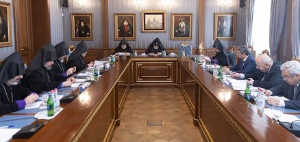 Մայր Աթոռ Սուրբ Էջմիածնում անցկացվում է Գերագույն հոգևոր խորհրդի ժողովը