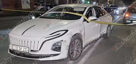 «Hongqi»-ն վրաերթի է ենթարկել հետիոտնին. բժիշկները պայքարում են վիրավորի կյանքի համար