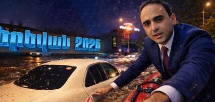 Երևանում օրինաչափությունը նույնն է․ անձրև է գալիս՝ քաղաքը վերածվում է վենետիկյան տեսարանի. Ժողովուրդ