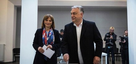 Օրբանը և նրա կինը քվեարկել են խորհրդարանական ընտրություններում