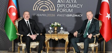 Ալիևը հանդիպել է Էրդողանի հետ