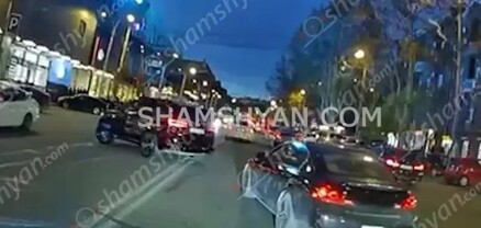 Երևանում հայտնի բլոգեր «Թու թու թու Լավան» «BMW X5»-ով խախտում է երթևեկության կանոնները