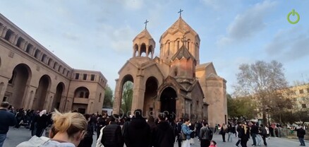 Ուժեղացված ծառայություն՝ Սուրբ Սարգիս եկեղեցու տարածքում․ Փաշինյանի համար երթևեկությունը կանգնեցվել է