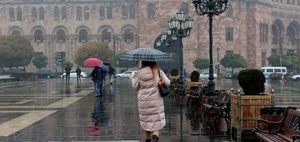 Սպասվում են անձրևներ ամբողջ օրվա ընթացքում