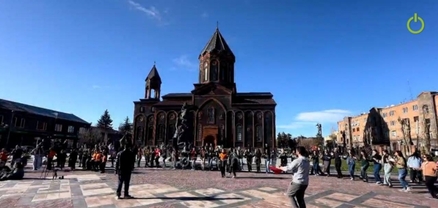 Հոգևոր համերգ և ազգային երգ ու պար՝ Գյումրիում