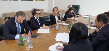 ՏԿԵՆ-ում Թուրքիայի և Կովկասի հարցերով պատվիրակության հետ քննարկվել է «Հյուսիս-հարավ» ծրագիրը