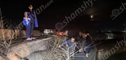 30-ամյա վարորդը «Mercedes»-ով բախվել է կամրջի արգելապատնեշներին և հայտնվել ձորակում․ կան վիրավորներ