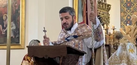 Ռուբեն Սրբազանը եպիսկոպոսական անդրանիկ Սուրբ Պատարագն է մատուցել