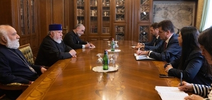 Կաթողիկոսն ու ԵԱՀԿ առաքելության ղեկավարը քննարկել են ընտրական գործընթացի թափանցիկ ընթացքի ապահովումը