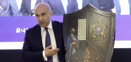 ԼՀԿ-ի նախընտրական խորհրդանիշ վահանի վրա պատկերված են հարձակումների թիրախ դարձած առանցքային արժեքները