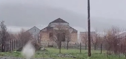 Ապարանում ձյուն է տեղացել