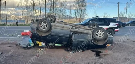 Քուչակում բախվել են «Mercedes»-ը և բանջարեղենով բարձված «Opel»-ը․ կա վիրավոր