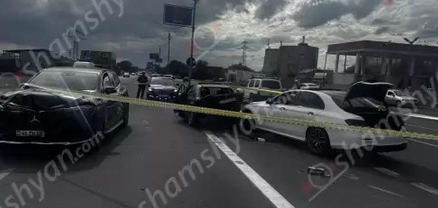 Ավտովթար` Արմավիրի մարզում. բախվել են 3 «Mercedes»-ներ. կա վիրավոր