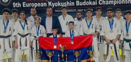 Հայ մարզիկները 9 մեդալ են նվաճել Կիոկուշին կարատեի Եվրոպայի առաջնությունում