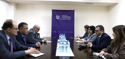 ՀՀ ԱԳ փոխնախարարն ընդունել է ԱՊՀ դիտորդական առաքելության պատվիրակությանը