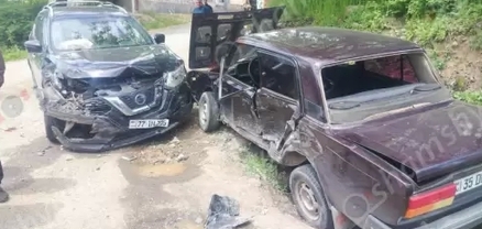 Վայոց ձորի մարզում բախվել են Nissan Rogue-ն ու «ՎԱԶ-2107»-ը. կան վիրավորներ