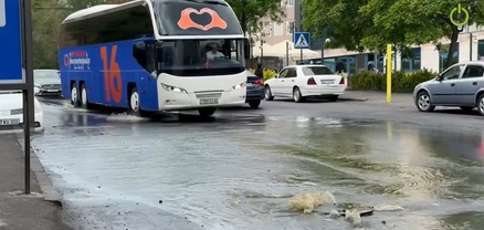1 ամիս է՝ կոյուղաջուրը «շատրվանի» է վերածվել․ «Գրիգոր Լուսավորիչ» ԲԿ-ի մոտ գետ է գոյացել