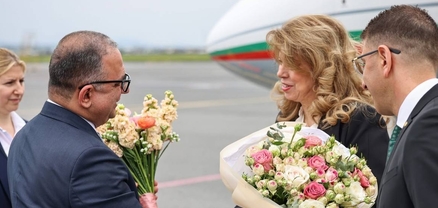 Հայաստան է ժամանել Բուլղարիայի նախագահը