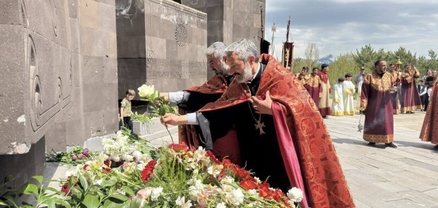 Ապարանի Վերածնունդ հուշահամալիրում կատարվել է Հանրապետական մաղթանք