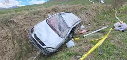 «Opel Zafira»-ն կիսակողաշրջված հայտնվել է դաշտում․ 4 վիրավորների մեջ կա երեխա